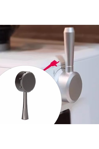 Homyl Buhar Kolu Kolay Temizlenir Hafif Şık Alüminyum Alaşım Gri