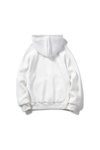 Altamira Unisex Nasa Baskılı Oversize Kapşonlu Sweatshirt 001
