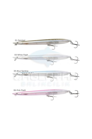 Savage Gear Sandeel Surf Walker 180 37G Suni Yem 05-Blue Sardine