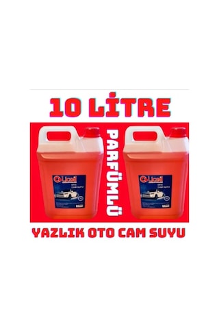 Licoil Oto Cam Suyu Yazlık Şampuanlı&Parfümlü 5 L X 2 = 10 Litre