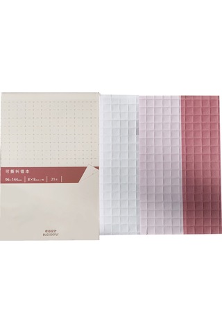 Dofolink Kırpılabilir Kırmızı Hata Düzeltme Kağıdı - A6 Boyutlu 21 Yaprak Öğrenme Gereci 1 Adet