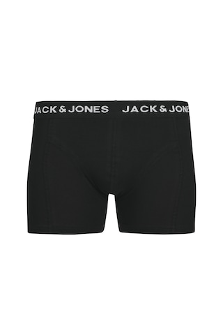 Jack & Jones Erkek Logolu Beli Lastikli 5'li Boxer Paketi - Anthony 12263362 Black Siyah