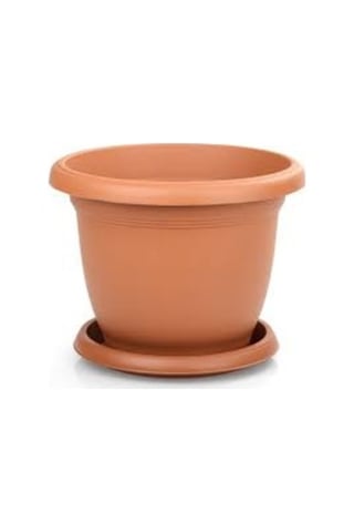 1 Adet Saksı 16.5Cm Yükseklik Çiçek Saksısı Plastik Kliteli Malze