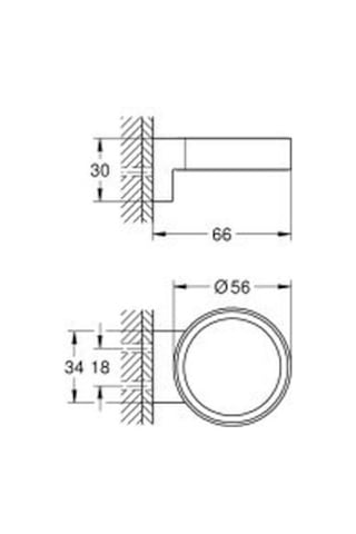 Grohe Selection Sabunluk Tutacağı - 41027000 Siyah