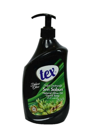 Sıvı El Sabunu Doğal Zeytinyağlı Delux Olive Alkol Ve Paraben İçermez 750 Ml Diğer