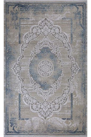 Gabardin Halı Armina Serisi 2012 Mavi Salon Oturma Yatak Odası Halısı Mavi