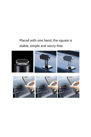 Voguecode 2 Adet Araç Için Telefon Tutucu - Gümüş Rengi Gümüş Torpido Üstü Yok Evet Gxcz1j