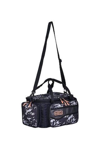 Fujin Yeni Black Camo Helper Bag Balıkçı Çantası 31x20x20cm