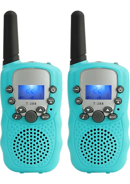 Buaoaos Children's Portable Walkie-talkie - Green