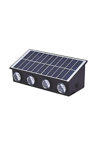 20w Güneş Enerjili Dış Mekan Bahçe Duvar Lambası - Cata Kos Solar Led Aplik - Ip65 Su Geçirmez, 3200k Gün Işı