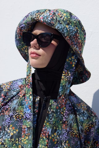 Manuka Bağlamalı Bucket Şapka Tıny Flower Çok Renkli