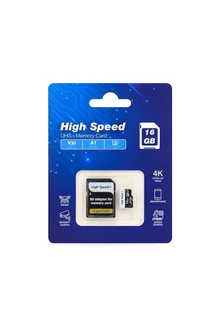 Elba High Speed 16gb A1 V30 U3 Micro Hafıza Kartı Class10
