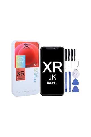 Apple Uyumlu iPhone Xr İçin Jk Hücre İçi Lcd Ekran Siyah
