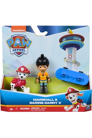 Paw Patrol Pup Core Kahramanlar Marshall & Daring Danny X Paw Patrol