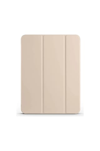 Newface Apple İpad Pro 11 2024 Kılıf Tablet Smart Kılıf - Gold Arka Kapak