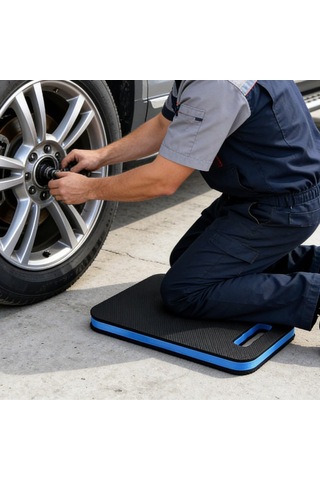 Microcase Çok Amaçlı Tamir, Bahçe, Yoga Diz Koruyucu Sünger Padi Al5906 2 Adet Mavi