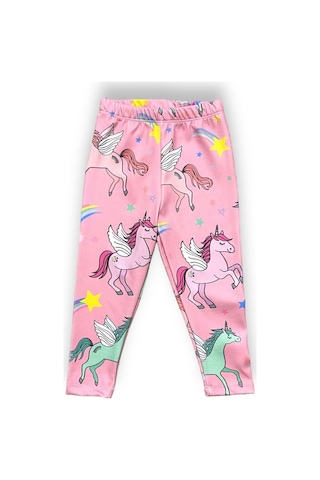 Mnk Baby & Kids Kız Çocuk Fırfır Kollu Taytlı Takım Mnk0528 001
