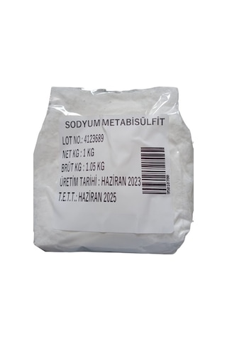 Meteksan Sodyum Metabisülfit E223 1 KG