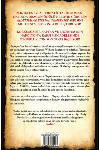 Ejderhalar Birliği - Temeraire Serisi 9. Kitap Naomi Novik