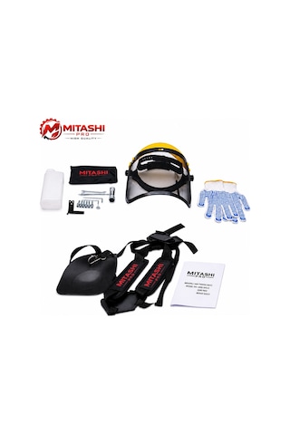 Mitashi Pro Mts52 Euro5 Benzinli Motorlu Yan Tırpan 52cc-2hp - Çim Biçme Makinesi