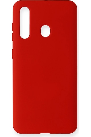 Cosmotex 8683140038571 Newface Samsung Galaxy Uyumlu M40 Kılıf Nano İçi Kadife Silikon - Kırmızı