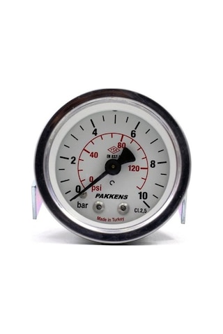 Pakkens 0-10 Bar 63 Mm Arkadan Bağlantılı Panotipi Kuru Manometre