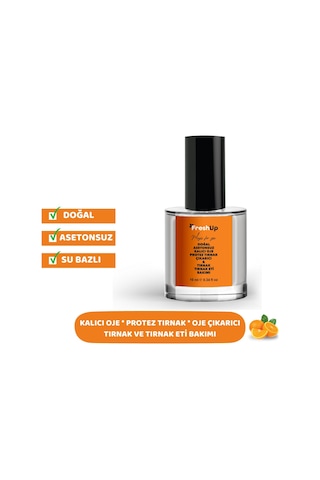 Freshup Portakal Özlü Kalıcı Oje ve Protez Tırnak Çıkarıcı 10 ML