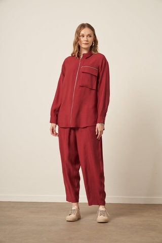 Ftz Women Kadın Modal Takım Bordo 31036 Bordo