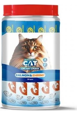 Eurogold Cat Somonlu Karidesli Kedi Ödül Maması 30 x 15 G