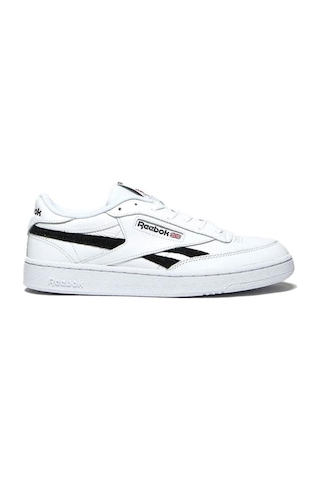 Reebok Club C Revenge 100032883 Erkek Sneaker Ayakkabı Beyaz Siyah 40-45 Beyaz - Siyah