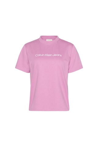 A- Inst Logo Classıc Tee Ss Kadın Pembe T-shirt Pembe
