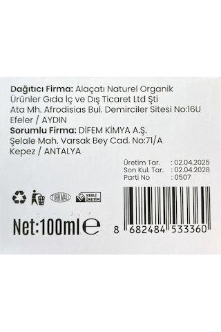 Alaçatı Naturel Kuyruk Yağı Kremi 100 ML