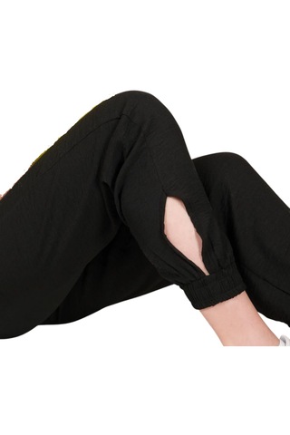 Kız Çocuk Intel Yazılı İp Detaylı Pantolonlu Pudra Takım Pudra