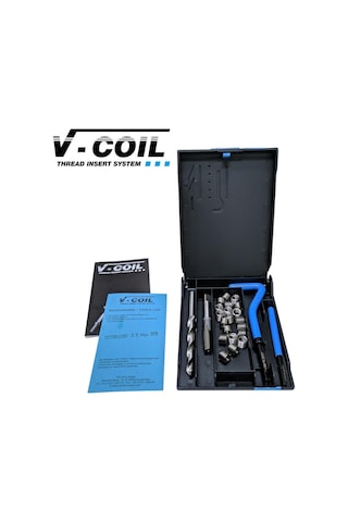 V-coil M8x1.0 Helicoil Seti Diş Tamir Takımı