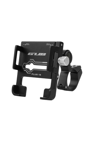 Gub Plus 18 Alüminyum Alaşımlı Cep Telefon Tutucu Darbeye Dayanıklı Bisiklet Telefonu Montaj Braketi Çok Renkli