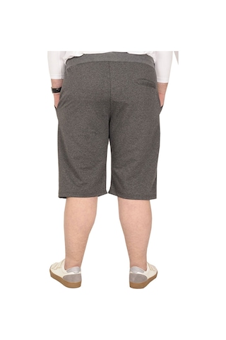 Mode Xl Büyük Beden Erkek Kapri Straight Basic 20500 Antrasit 001