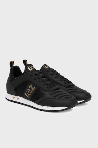 Ea7 Unisex Ayakkabı 7x000337 Af18613 Mz185 Siyah-beyaz-gold Siyah-beyaz-gold