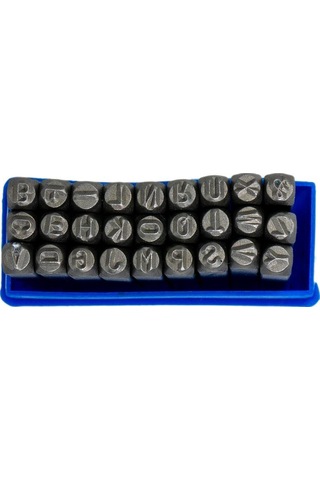 Partner Pt21214 Çelik Harf Zımba Takımı 4 Mm 5/32" 27 Parça