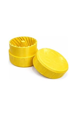 Baharat Öğütücü Grinder - 3d Baskı, Mıknatıslı Kapaklı Siyah