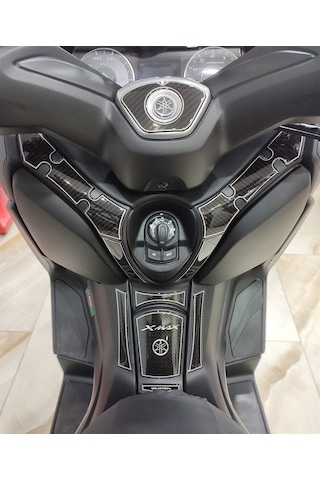 Yamaha Xmax 2018-2021 Karbon Desen Tank Pad Ve Torpido Pad Set