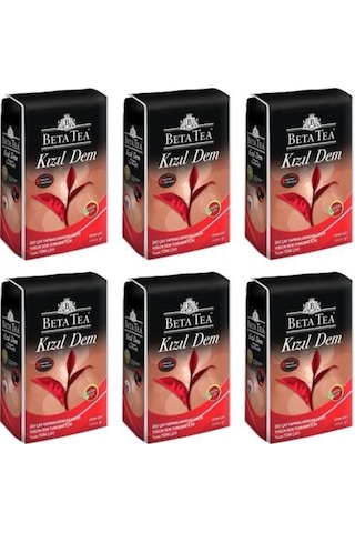 Beta Tea Kızıl Dem Siyah Dökme Çay 6 x 1 KG