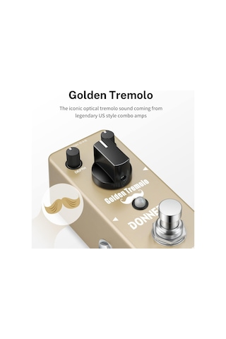 Donner Golden Tremolo Analog Efekt Pedalı