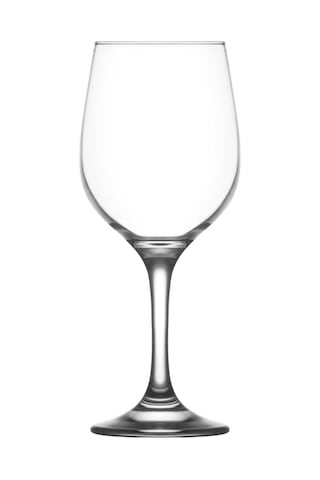 Lav Fame Cam Goblet 6'lı 480 ml Ayaklı (Şarap Kadehi , Kokteyl Bardağı)