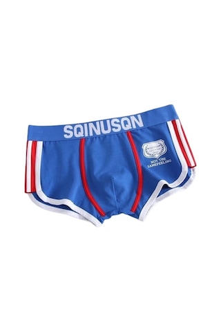 Jmsstore Erkek Moda Rahat Pamuklu Slip Mayo - Mavi