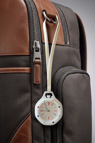 Boyol Pop Çanta Charm Unisex Aksesuar Saat D-sport Beyaz D-402