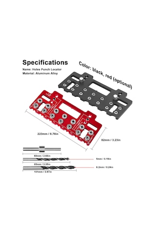 Et00082r Delik Yumruk Bulucu Alüminyum Alaşımlı Dolap Kulpu