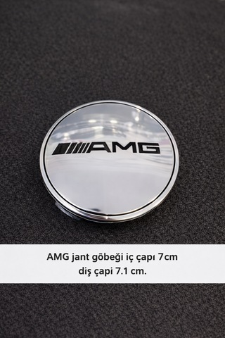Mercedes-amg Jant Göbeği Kapağı 70mm Tek Adet