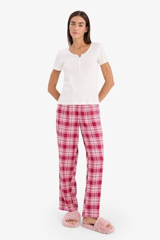 Defacto Regular Fıt Flanel Alt G1723ax26spbr205 Bordo-br205