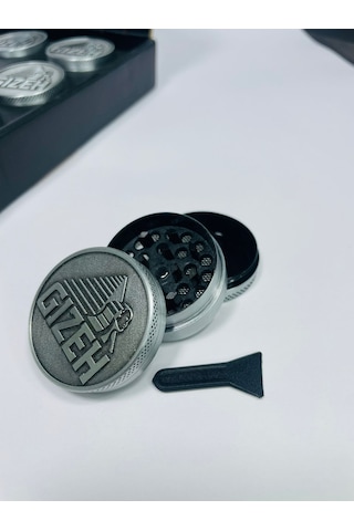 Gizeh Full metal 3parça Tutun Parçalıyıcı- Orjinal Ürün//40mm