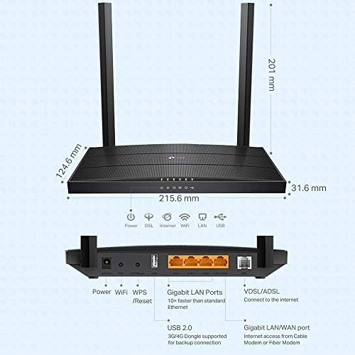 Archer Vr400 1200 Mbps Vdsl2 Modem